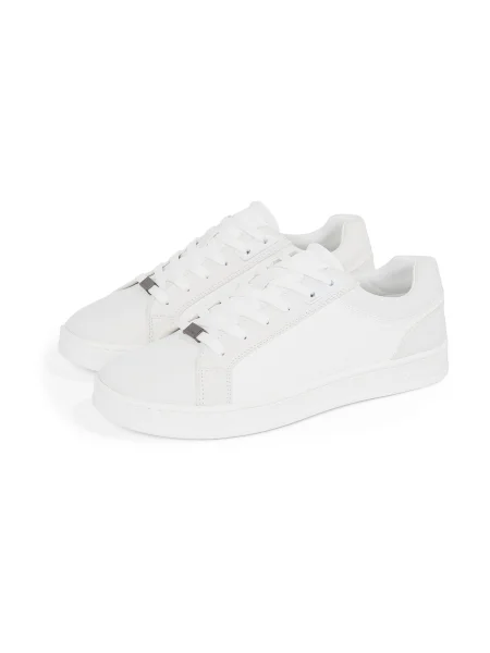 Calvin Klein Sneakers Low Top Lace Up Nb Mono alb