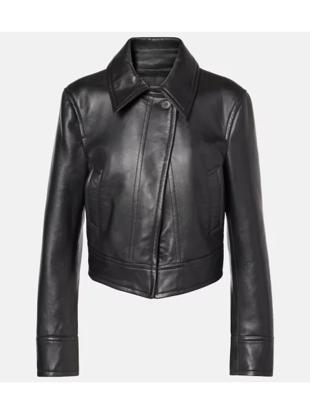 Geanta de piele Joseph negru