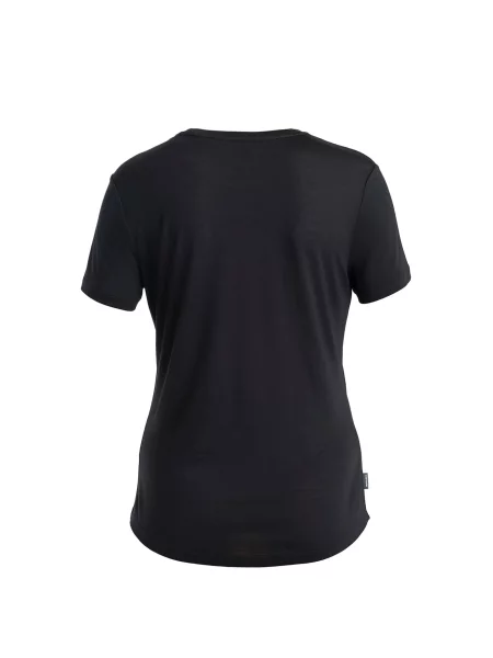 ICEBREAKER Tricou funcțional Cool-Lite Sphere III' negru