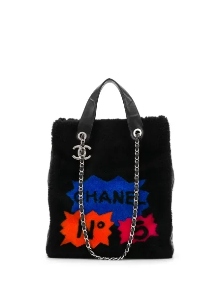 Shopper kabelka Chanel Pre-owned černá