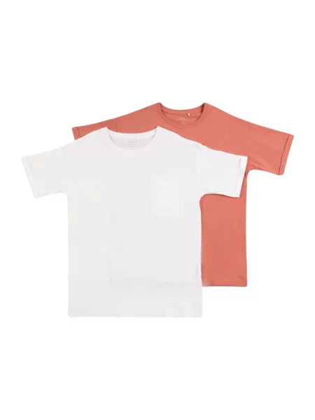 NAME IT Majica NKFVITENNA rosé bijela