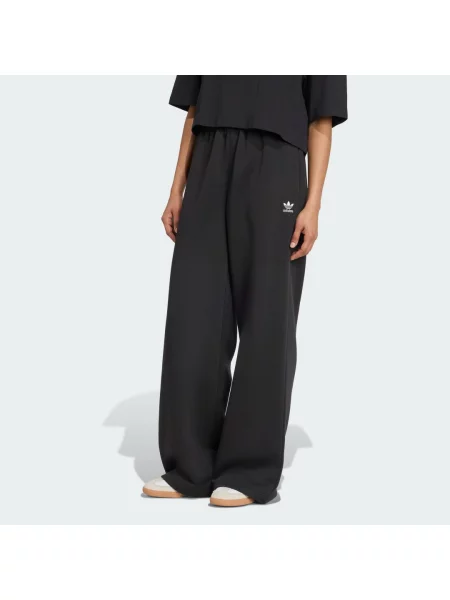 Szeroki polar Adidas polarowy czarny