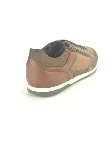 Sneakersy Geox brązowe