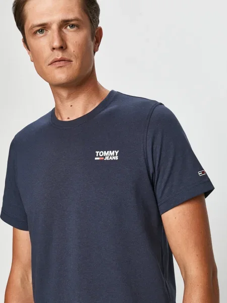 Majica Tommy Jeans modra