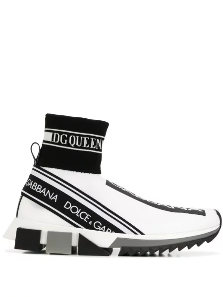 Sneakerși Dolce & Gabbana clasici alb