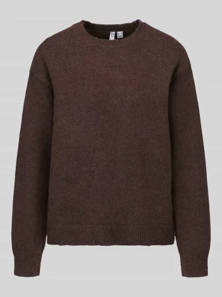 Sweter w kroju regular fit z dodatkiem wełny model ALLY' Pieces