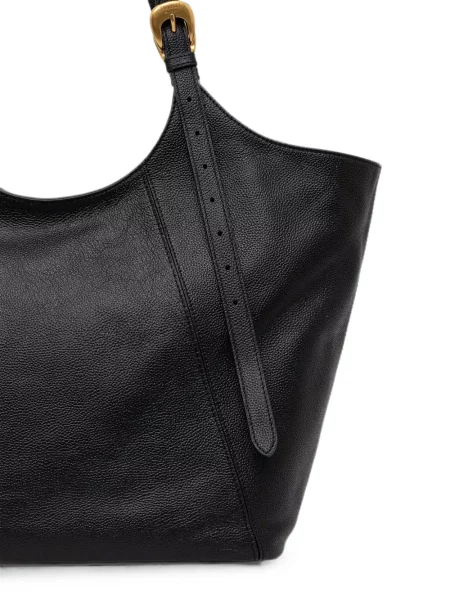 Geantă shopper Twinset cu cataramă negru