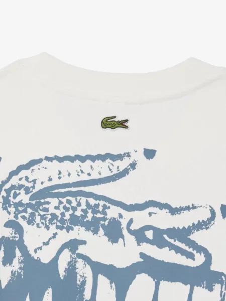 Свитшот Lacoste белый