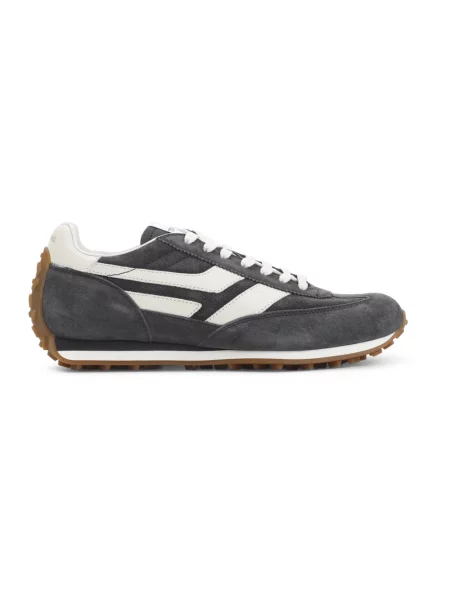 Sneakersy Tom Ford zamszowe szare