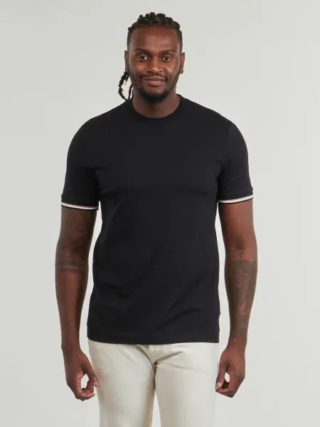 Boss T-shirt Thompson 04 Regular Fit crna