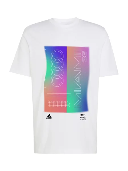 Μπλούζα Adidas Performance λευκό
