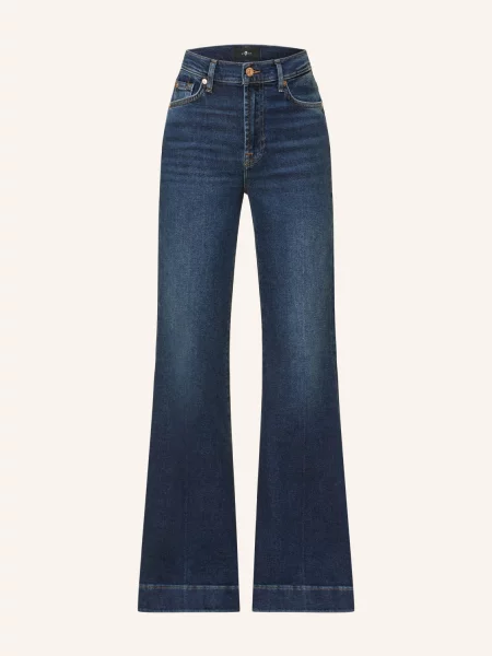 7 For All Mankind Džíny S Širokými Nohavicemi Modern Dojo blue vibe modré