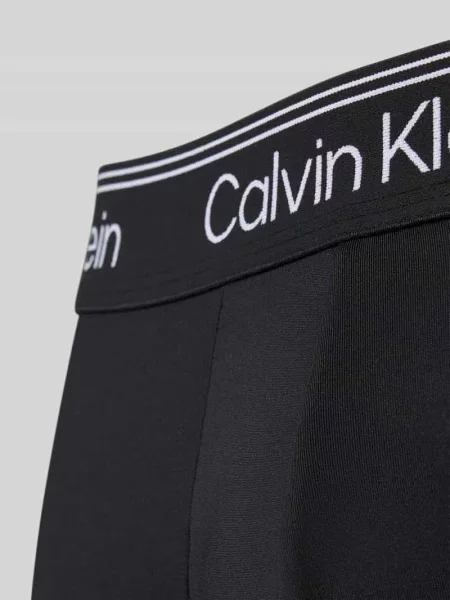 Obcisłe bokserki z z logo w zestawie 3 szt. Calvin Klein Underwear czarne