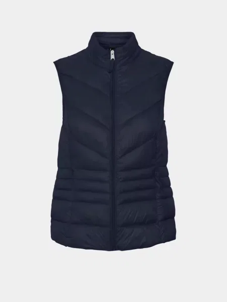 Утепленный жилет Vero Moda синий