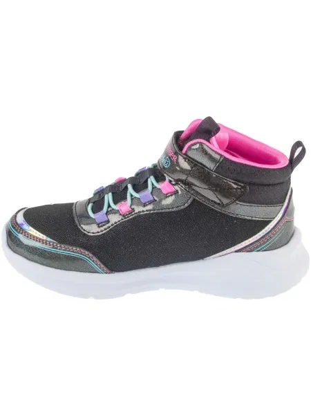 Členkové topánky Skechers čierna
