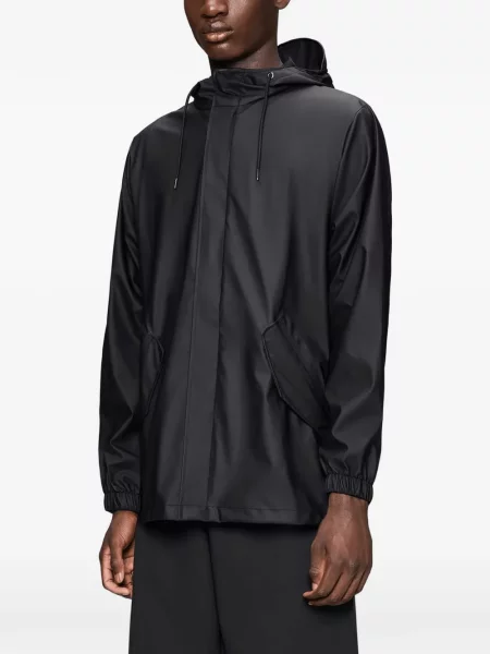 Geacă Rains cu glugă negru