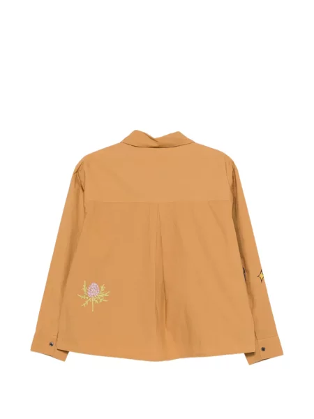 Cămașă Stella Nova cu broderie maro