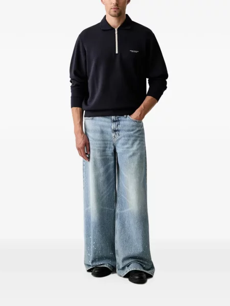 Μακρύς polo Armani Exchange μπλε