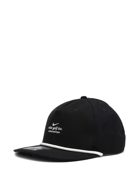 Șapcă Nike tricotate cu imagine cu decolteu rotund albastru