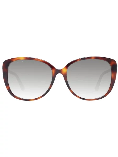 Okulary przeciwsłoneczne Jimmy Choo brązowe