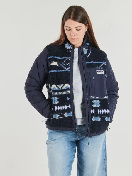 Fleecová bunda Superdry modrá