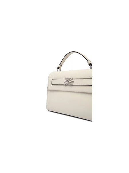 Karl Lagerfeld Ručna torbica Autograph prljavo bijela
