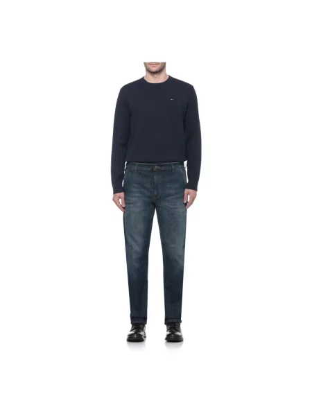 Tommy Jeans Sweter Essential Granatowy niebieski