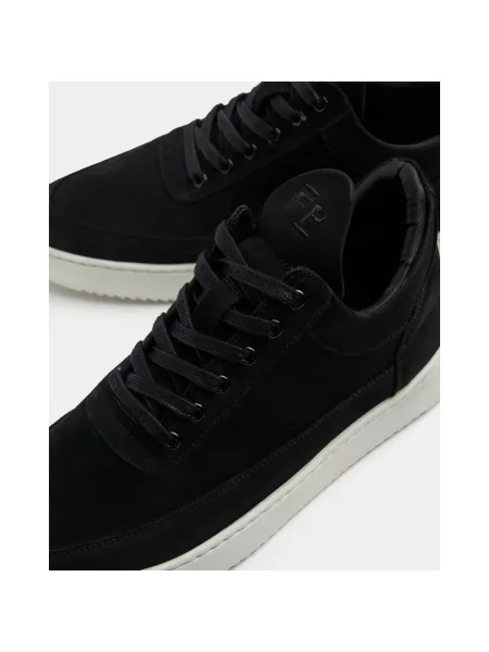 Filling Pieces sneakersy nubukowe Low Top Ripple Nubuck czarny