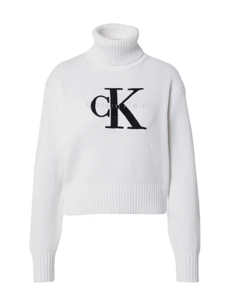 Pulover Calvin Klein Jeans bela