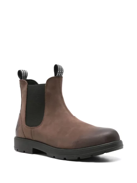 Botine chelsea Docksteps din piele maro