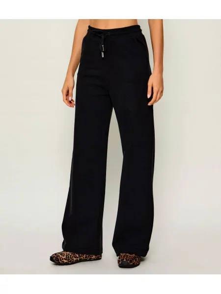 Patrizia Pepe Jogger nadrág | Relaxed fit fekete