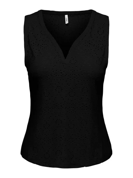 ONLY Top ONLSMILLA' negru