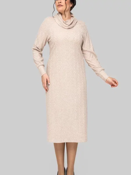 Сукня міді All Posa молочний