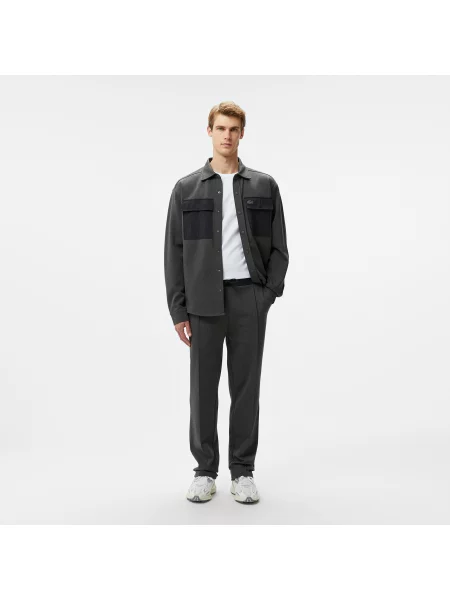 Lacoste штани чоловічі Tapered Fit сірі