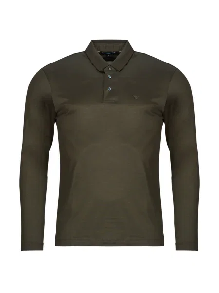 Polokošeľa Emporio Armani khaki