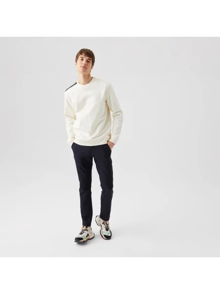 Lacoste Spodnie Slim Fit granatowe