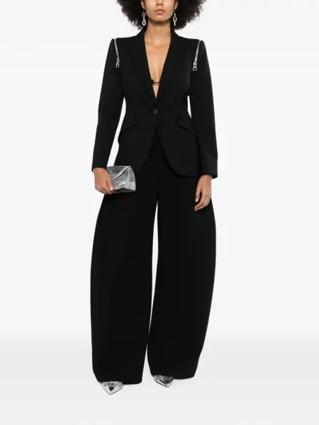 Pantaloni palazzo Isabel Sanchis negru