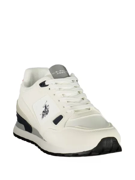 Sneakerși U.s. Polo Assn. cu autograf alb