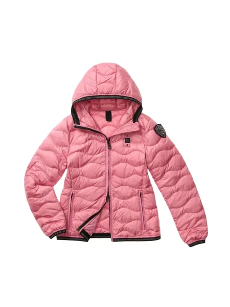 Kurtka puchowa Blauer różowa