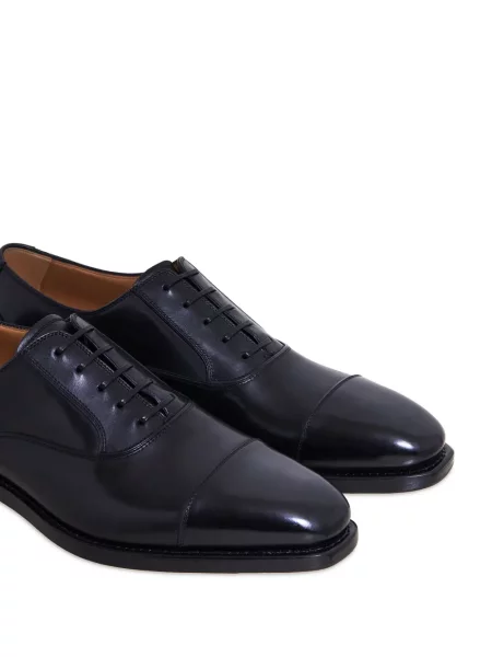 Δερμάτινος σκαρπίνια oxford Ferragamo μαύρο