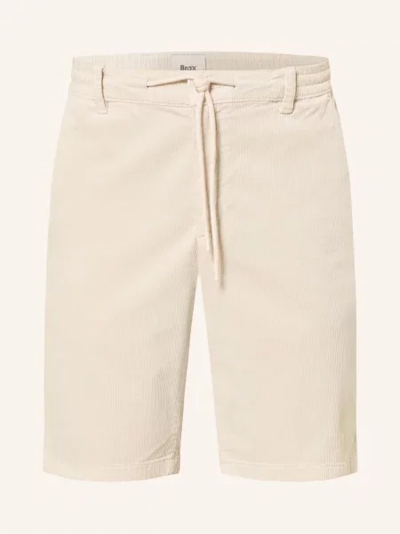Brax Szorty Z Sztruksu Balu Ck Modern Fit beige beżowe