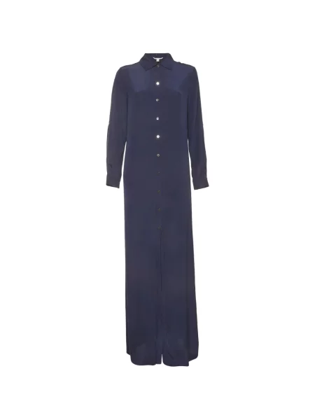 Rochie maxi Dvf Diane Von Furstenberg albastru