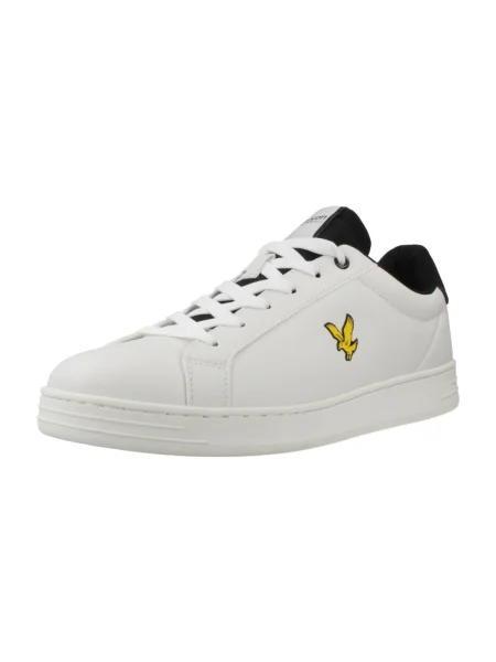 Pantofi Lyle & Scott alb