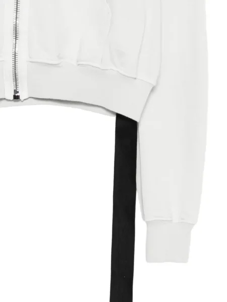 Bluza z kapturem Rick Owens Drkshdw biała