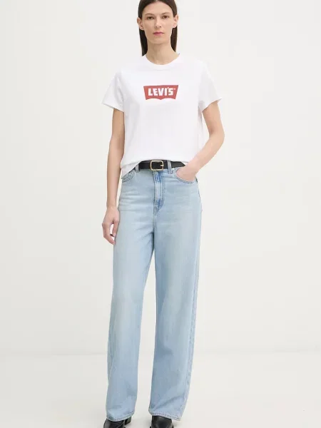 Levi's basic tričko GR T2 PERFECT TEE bílé