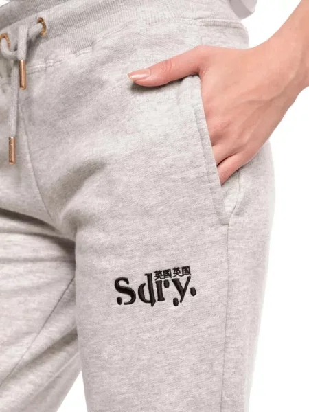 Spodnie turystyczne Superdry Ana szare