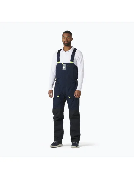 Pantaloni de navigație pentru bărbați Helly Hansen Skagen Offshore Bib navy albastru închis