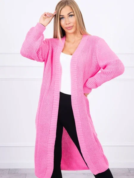 Pulover Kesi lung roz