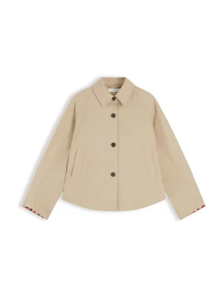 Scurt geacă Tommy Hilfiger bej