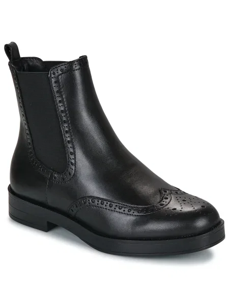 Botine chelsea Tamaris negru